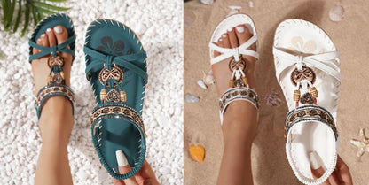 🌸Speciale prijs🌸Nieuwe sandalen voor dames in bohemien stijl🤩