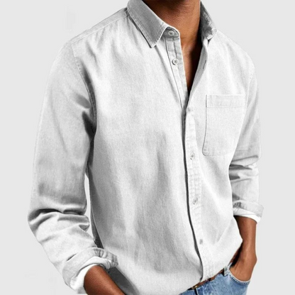 James - Premium Casual Overhemd Lange Mouw