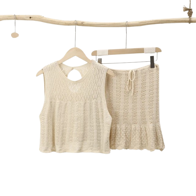 Marieke | Top & Skirt Set