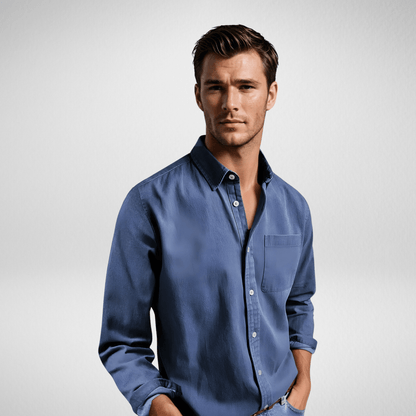 James - Premium Casual Overhemd Lange Mouw