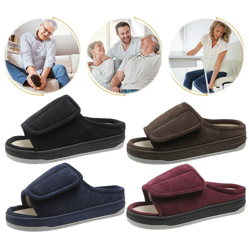 Comfortsslippers | Dé oplossing voor pijnlijke voeten zowel man en vrouw !