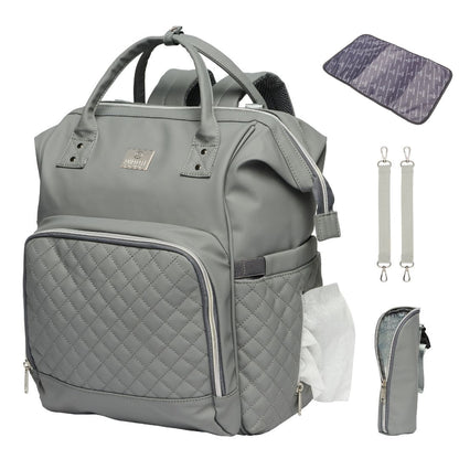 MIMMTI® 2.0 Leren Luiertas, Gezinstas, Reistas